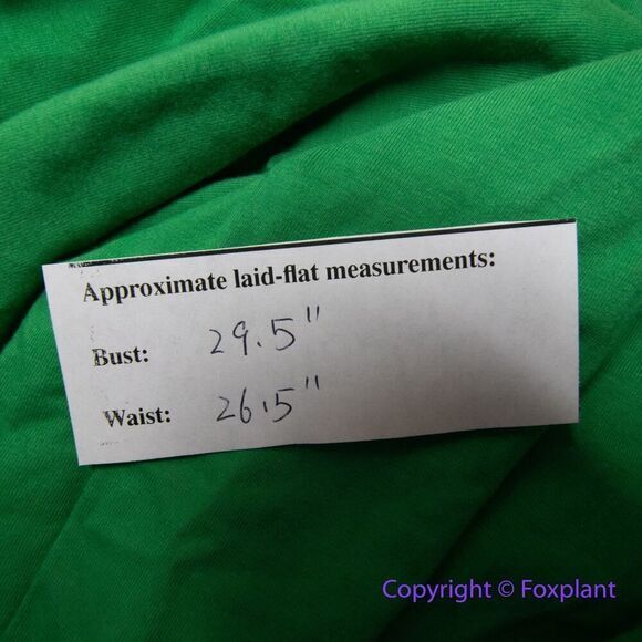 New! Eloquii Women's Plus Size Cross Front Flutter Sleeve Dress in green, 20 - Picture 16 of 16